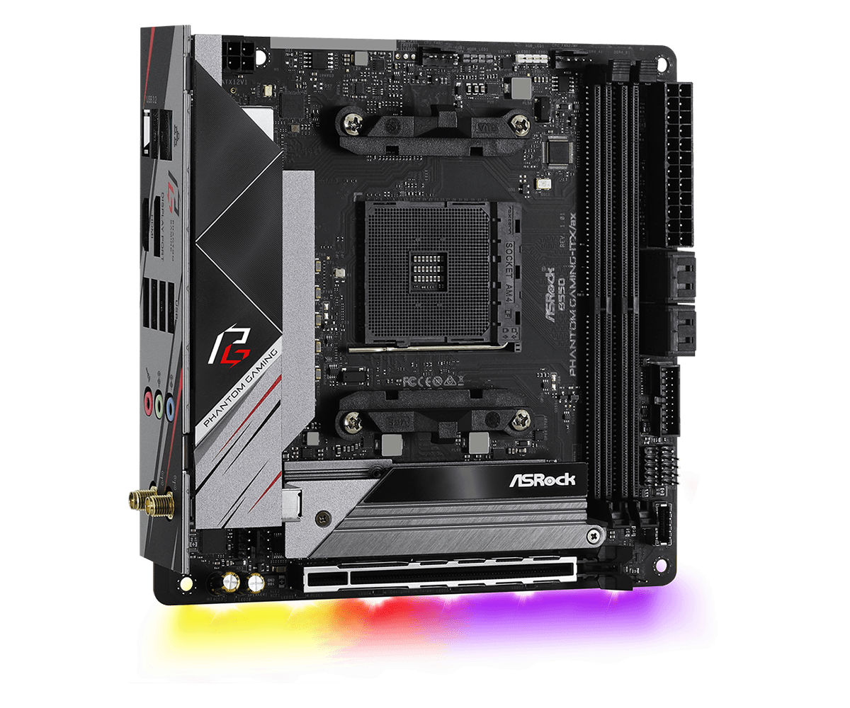 Asrock b550 phantom gaming 4 подключение